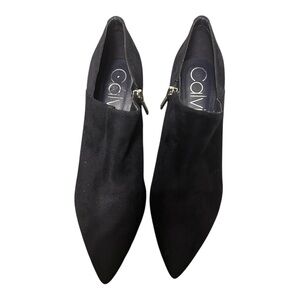 Calvin Klein Women's Navy Blue Ankle Booties